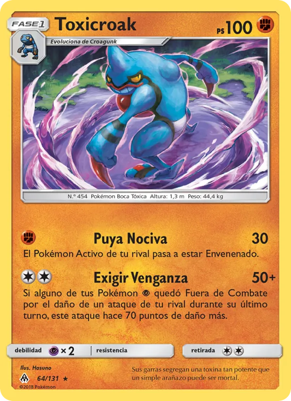 Toxicroak (Forbidden Light #64/131)