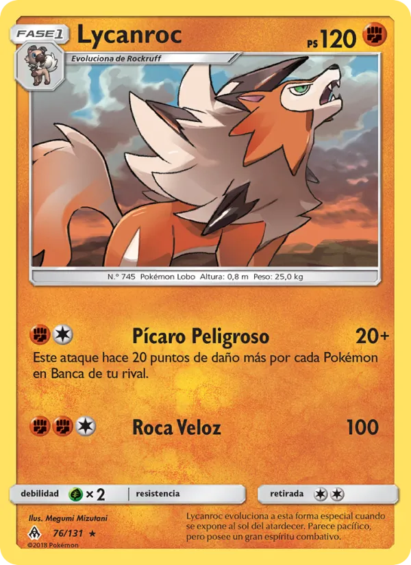 Lycanroc (Forbidden Light #76/131)