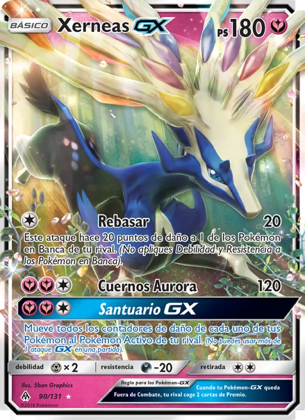 Xerneas GX (Forbidden Light #90/131)