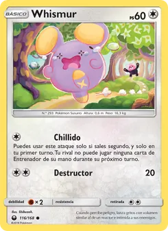 Whismur (Tormenta Celestial #116/168)