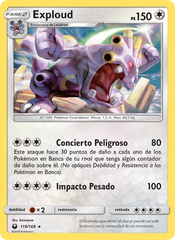 Exploud (Celestial Storm #119/168)