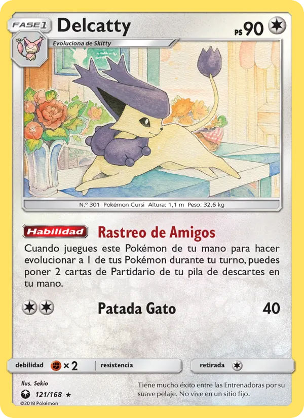 Delcatty (Tormenta Celestial #121/168)