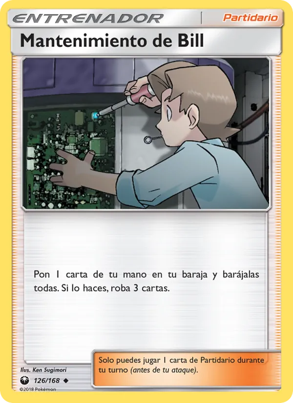 Mantenimiento de Bill (Celestial Storm #126/168)