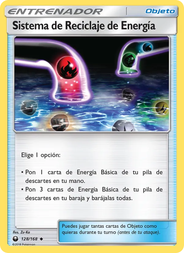 Sistema de Reciclaje de Energía (Celestial Storm #128/168)