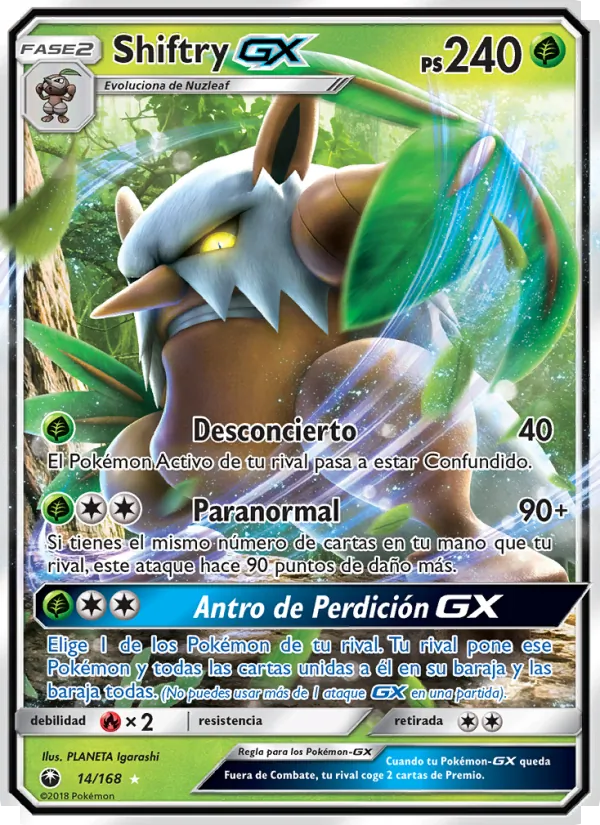 Shiftry GX (Tormenta Celestial #14/168)