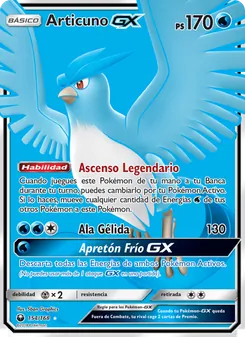 Articuno GX (Tormenta Celestial #154/168)