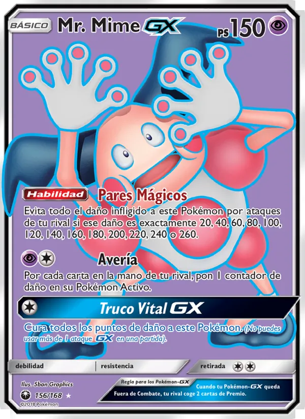 Mr. Mime GX (Tormenta Celestial #156/168)