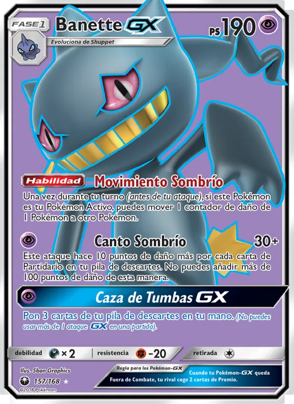Banette GX (Tormenta Celestial #157/168)