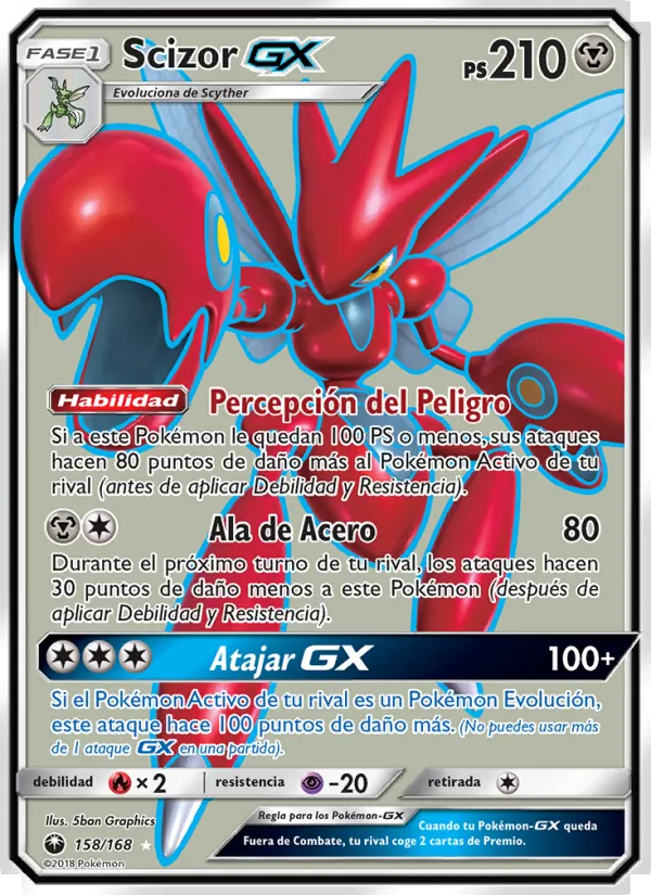 Scizor GX (Tormenta Celestial #158/168)