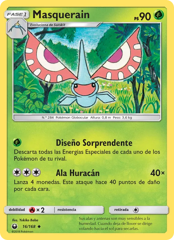 Masquerain (Celestial Storm #16/168)