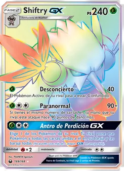 Shiftry GX (Tormenta Celestial #169/168)