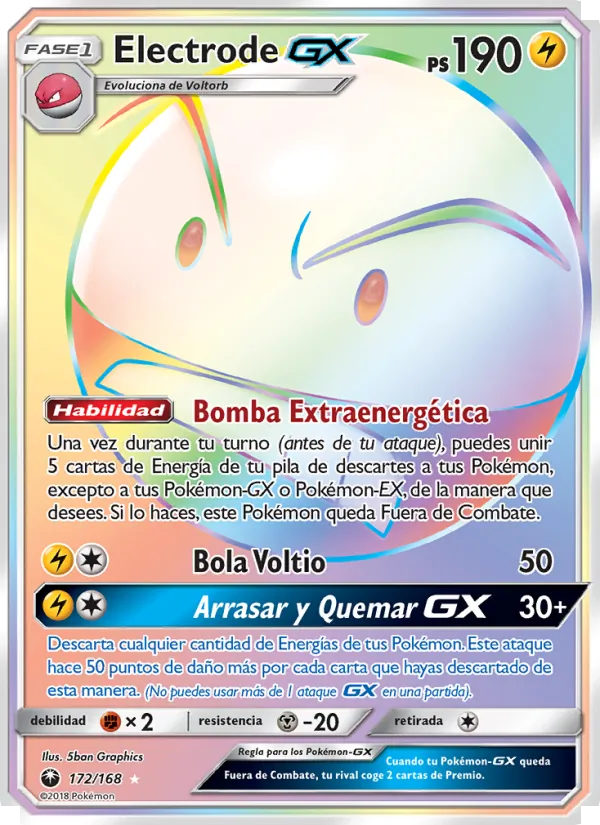 Electrode GX (Celestial Storm #172/168)