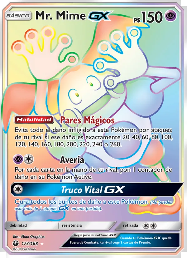 Mr. Mime GX (Tormenta Celestial #173/168)