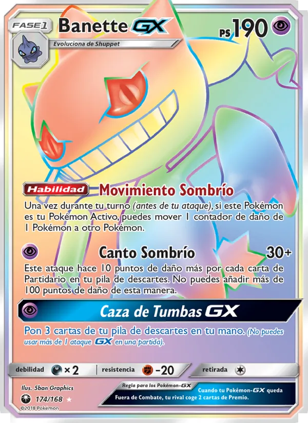 Banette GX (Tormenta Celestial #174/168)