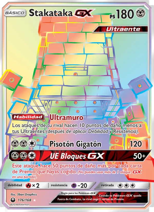 Stakataka GX (Tormenta Celestial #176/168)