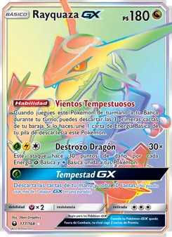 Rayquaza GX (Tormenta Celestial #177/168)