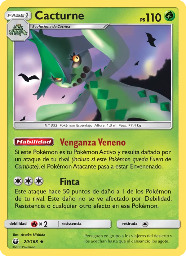 Cacturne (Celestial Storm #20/168)