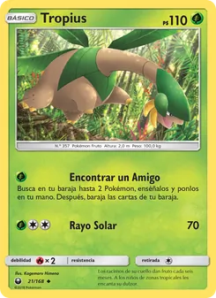 Tropius (Tormenta Celestial #21/168)