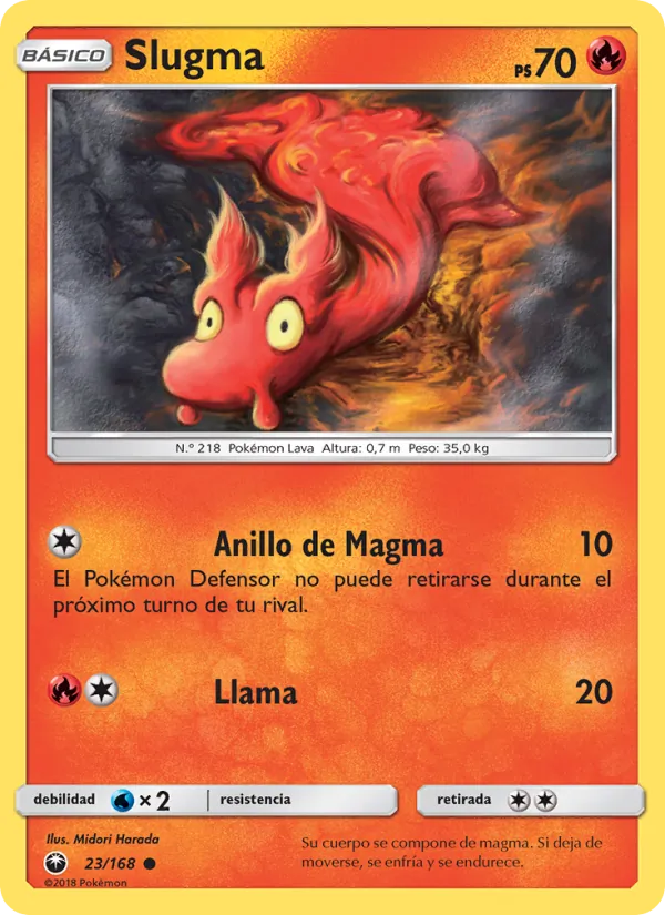 Slugma (Celestial Storm #23/168)