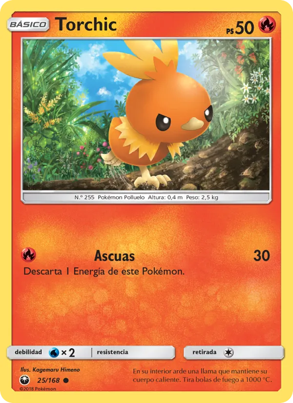 Torchic (Celestial Storm #25/168)