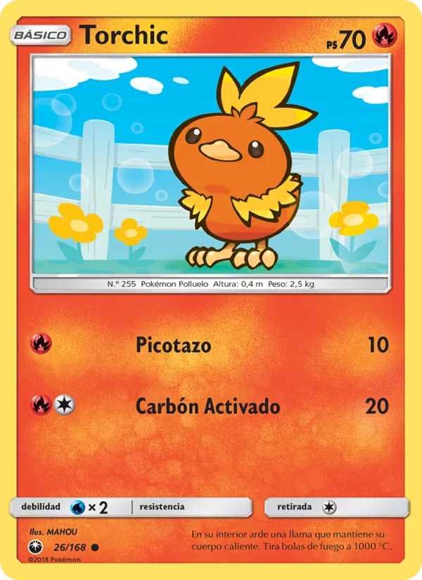 Torchic (Tormenta Celestial #26/168)
