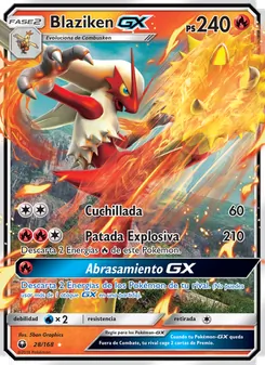 Blaziken GX (Tormenta Celestial #28/168)