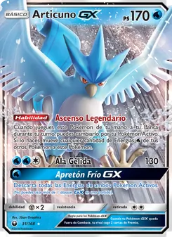 Articuno GX (Tormenta Celestial #31/168)