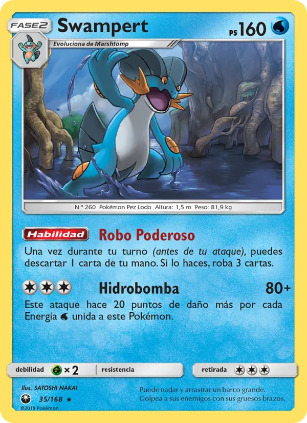Swampert (Celestial Storm #35/168)