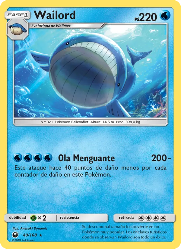 Wailord (Tormenta Celestial #40/168)