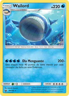 Wailord (Tormenta Celestial #40/168)