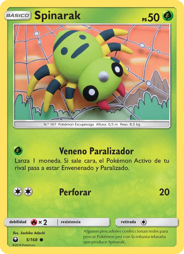 Spinarak (Tormenta Celestial #5/168)