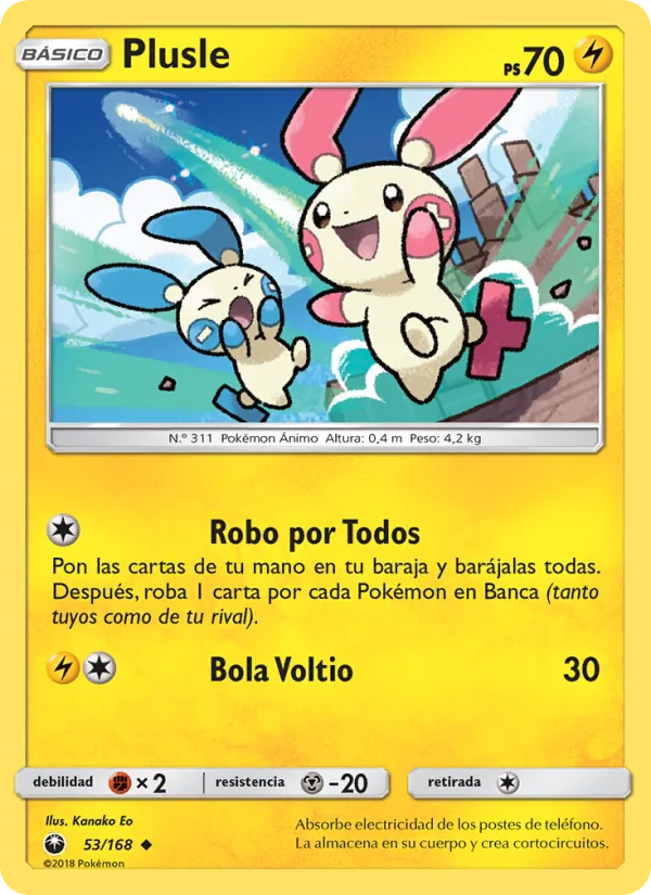 Plusle (Celestial Storm #53/168)