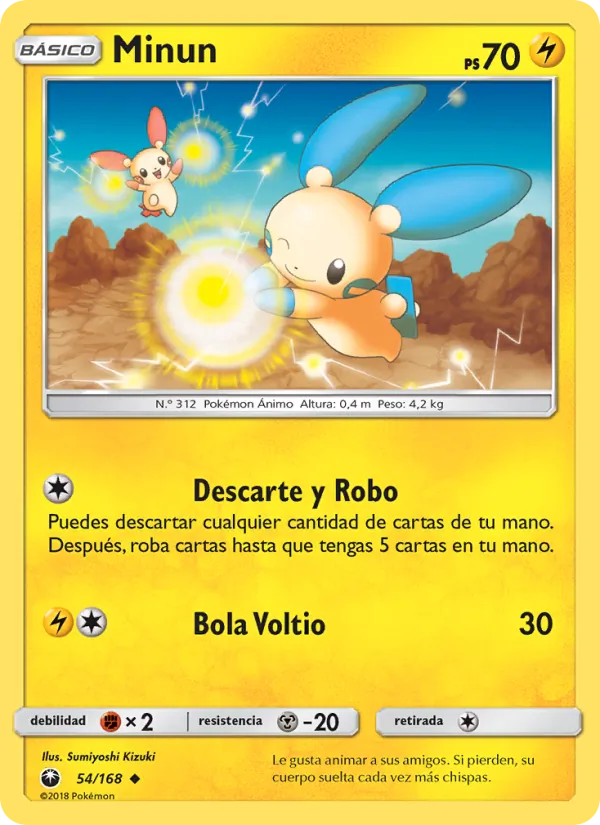 Minun (Celestial Storm #54/168)