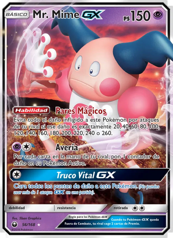 Mr. Mime GX (Celestial Storm #56/168)
