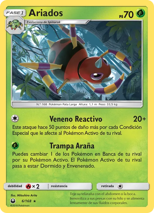 Ariados (Tormenta Celestial #6/168)