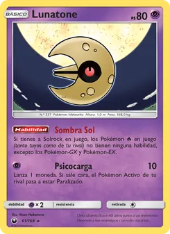Lunatone (Tormenta Celestial #61/168)