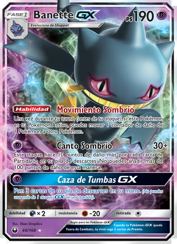 Banette GX (Tormenta Celestial #66/168)
