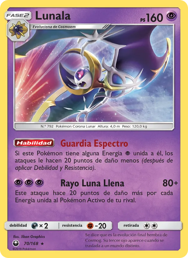 Lunala (Celestial Storm #70/168)