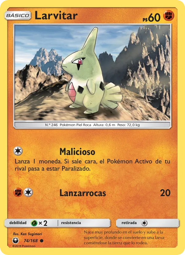 Larvitar (Celestial Storm #74/168)