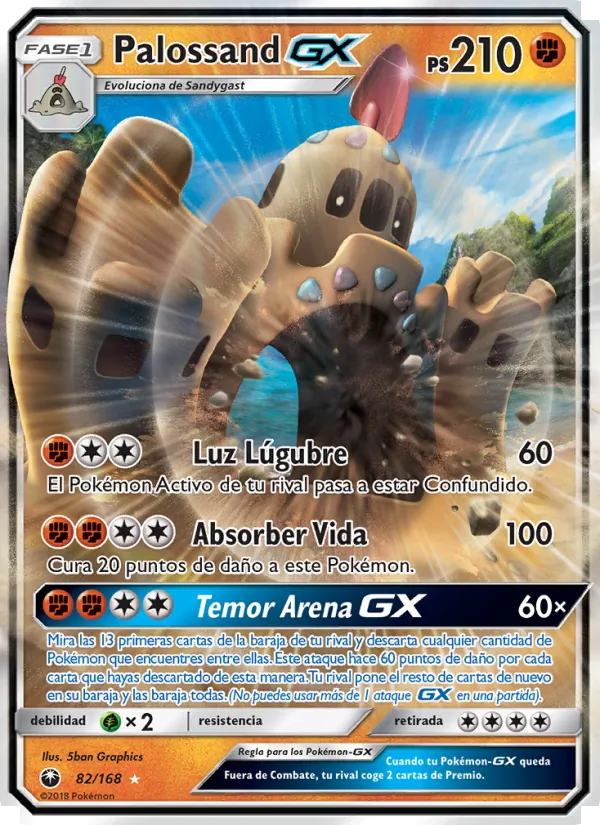 Palossand GX (Celestial Storm #82/168)