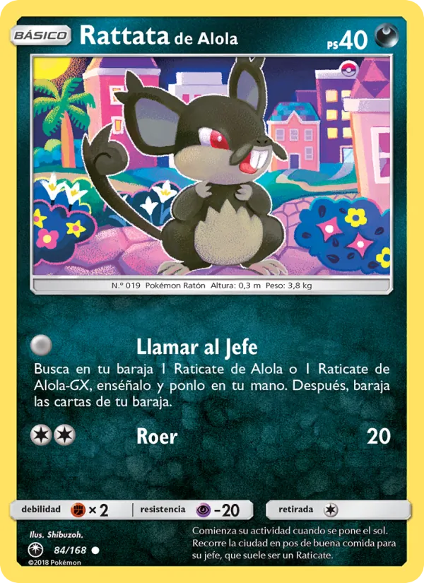 Rattata de Alola (Celestial Storm #84/168)