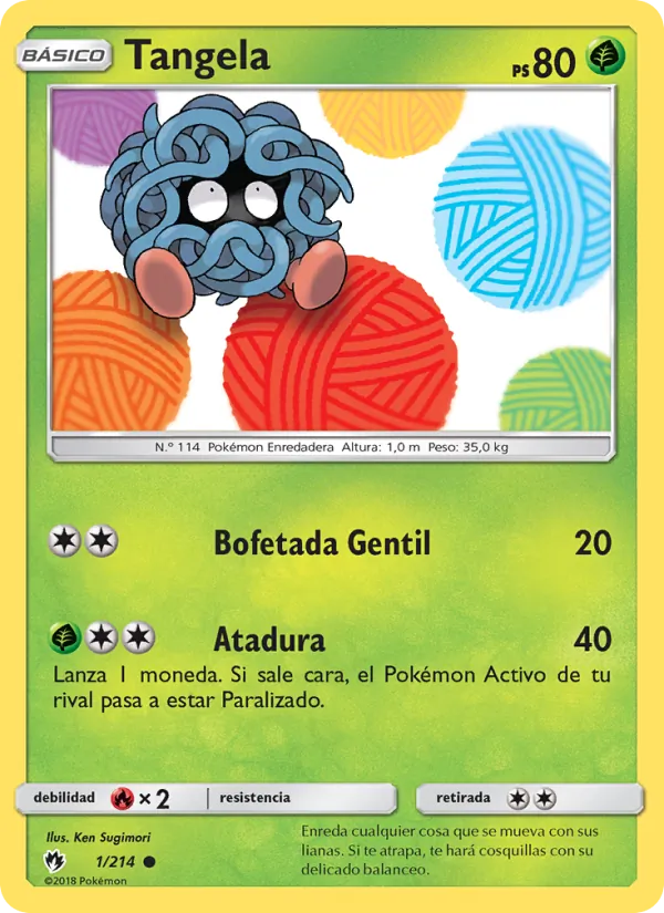 Tangela (Truenos Perdidos #1/214)