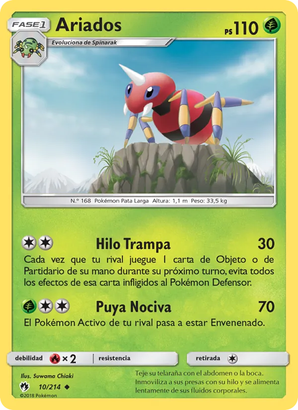 Ariados (Truenos Perdidos #10/214)