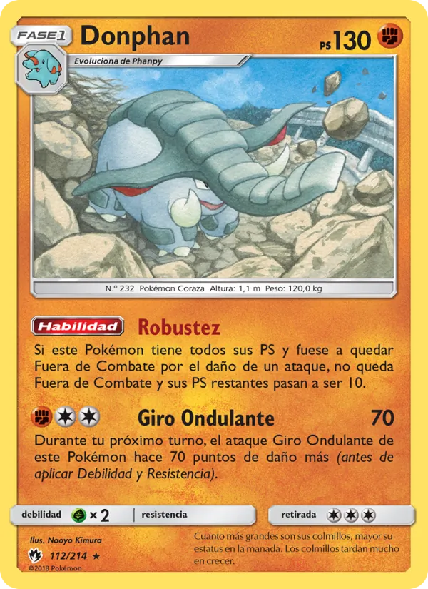 Donphan (Lost Thunder #112/214)