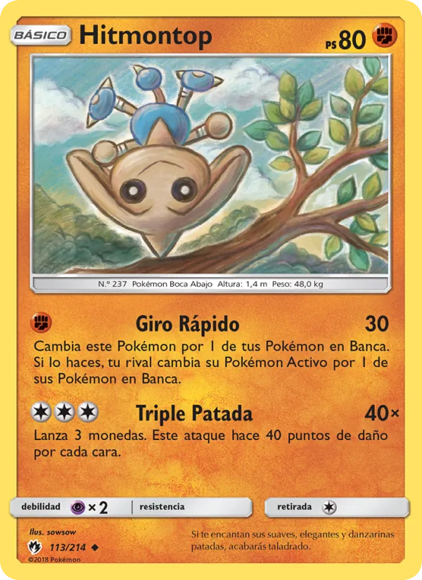 Hitmontop (Lost Thunder #113/214)