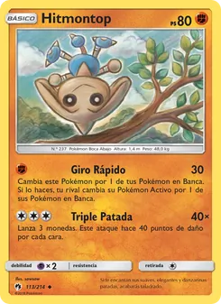 Hitmontop (Truenos Perdidos #113/214)