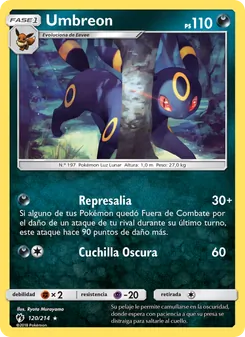 Umbreon (Truenos Perdidos #120/214)