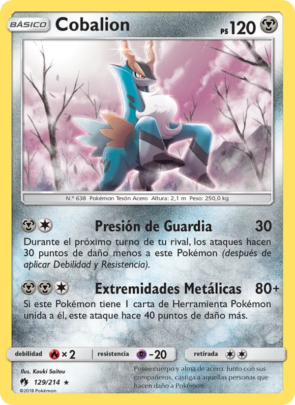 Cobalion (Lost Thunder #129/214)