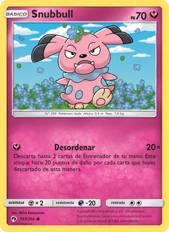 Snubbull (Truenos Perdidos #137/214)