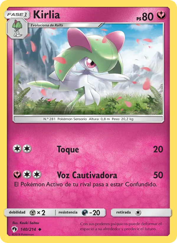Kirlia (Lost Thunder #140/214)